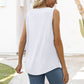 👚 49% SLEVA! 🌸 Bezkrkový Top Bez Rukávů s Hranatým Výstřihem – Měkká Látka, Módní Střih & Všestranný ✨