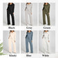 😍✨ Compleu Casual 2 Piese, Bluza cu Fermoar și Pantaloni Largi cu Șnur, Tricotat Moale — 6 Culori ❤️