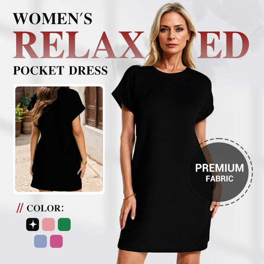 【S-2XL】💞Női bő szabású ruha zsebekkel