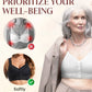 🔥Posledních 100 objednávek 【1+1 zdarma】Prodyšná dámská podprsenka Plus Size s předním zapínáním