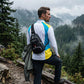 Pánská outdoorová crossbody taška přes rameno