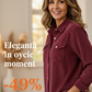 ✨ 49% SLEVA 🧥 Módní knoflíková halenka a kabát