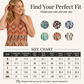 💜Women's Print Flowy Sleeveless V Neck Peplum Tank Tops