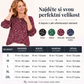 👚 SLEVA 49%!🌿 Dámská ležérní halenka s puntíky a 3/4 rukávem – Prodyšná a elegantní – Stylový každodenní kousek 🎀