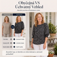 👚 SLEVA 49%!🌿 Dámská ležérní halenka s puntíky a 3/4 rukávem – Prodyšná a elegantní – Stylový každodenní kousek 🎀