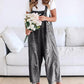💃Časově omezená sleva 49% OFF💓👖Dámský roztomilý volnočasový overal s knoflíky a roztrhaným džínem