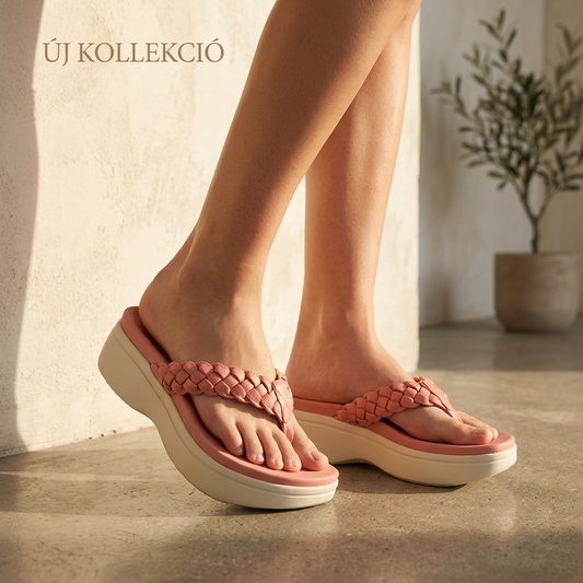 💃👡 Dámské podpůrné sandály | Jednoduchý design, anatomická podrážka, EU 36-44 – Dobírka 🌸