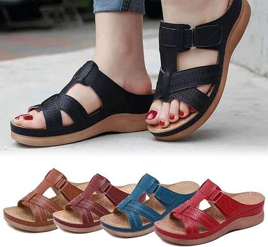 ⏳Letní výprodej: 49% sleva💥Prémiové kožené sandály pro ženy👡✨