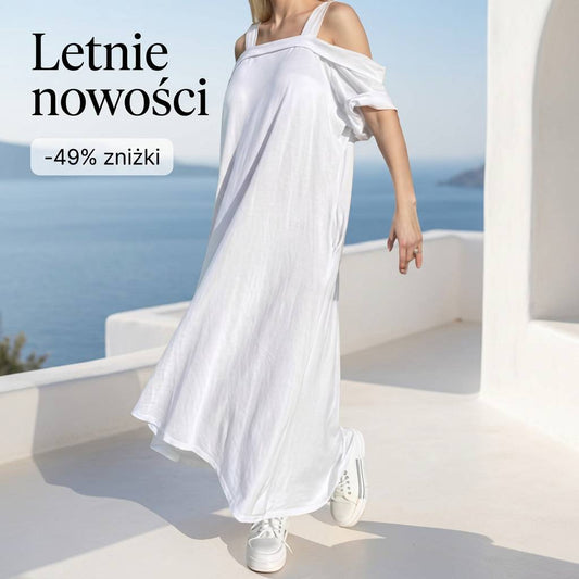 🔥Hit se slevou! Dlouhé šaty s odhalenými rameny 💃
