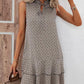 💃 Dámské šaty s geometrickým potiskem a mašlí – Stylové, elegantní a bez námahy chic ✨👗
