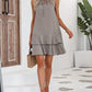 💃 Dámské šaty s geometrickým potiskem a mašlí – Stylové, elegantní a bez námahy chic ✨👗