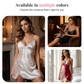 💞Speciální nabídka modelky - Krajková erotická noční košilka s mašlí👗