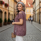 💃Novinky 49% SLEVA💞Dámské tričko s leopardím vzorem, volný střih, V-výstřih