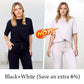 🔥🎁Nový příjezd 49% SLEVA💥✨Elegantní dámský 2dílný outfit – Pohodlný top a sladěné kalhoty