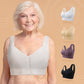 🔥Posledních 100 objednávek 【1+1 zdarma】Prodyšná dámská podprsenka Plus Size s předním zapínáním