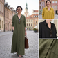 👗 Elegantní Dlouhé Šaty s Dlouhým Rukávem | 11 Barev | Velikosti S–5XL