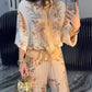✨ Horký prodej 49% sleva 🌸 Elegantní zip Dvoudílný set pro ženy