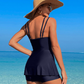 🏖️Letní Akce🌴Dámské Dvoudílné Tankini s Vysokým Pasem👙