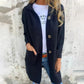 🍂Podzimní speciální nabídka 50% SLEVA💓Dámský kardigan s knoflíky a kapucí