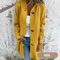 🍂Podzimní speciální nabídka 50% SLEVA💓Dámský kardigan s knoflíky a kapucí