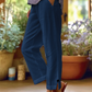 ⏰🔥 SLEVA 49%! 👖 Dámské rovné kalhoty ke kotníkům – štíhlý střih, pohodlné a ideální pro každodenní styl ✨💃