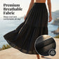 ✨ Sukně maxi s vysokým pasem a gumou – splývavá, skromná, všestranná 🌸