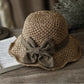 🏖️👒 Elegantní proutěný slaměný klobouk s mašlí – Skladem & na dobírku 🌞✨