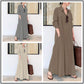 👗 Elegantní Dlouhé Šaty s Dlouhým Rukávem | 11 Barev | Velikosti S–5XL