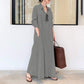👗 Elegantní Dlouhé Šaty s Dlouhým Rukávem | 11 Barev | Velikosti S–5XL
