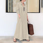 👗 Elegantní Dlouhé Šaty s Dlouhým Rukávem | 11 Barev | Velikosti S–5XL