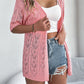 🧶  Dámský prolamovaný pletený kardigan – lehký, prodyšný, boho-chic 🌸