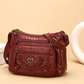👜 Dámská měkká PU crossbody kabelka – Více kapes pro dokonalou organizaci 👜
