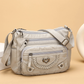 👜 Dámská měkká PU crossbody kabelka – Více kapes pro dokonalou organizaci 👜
