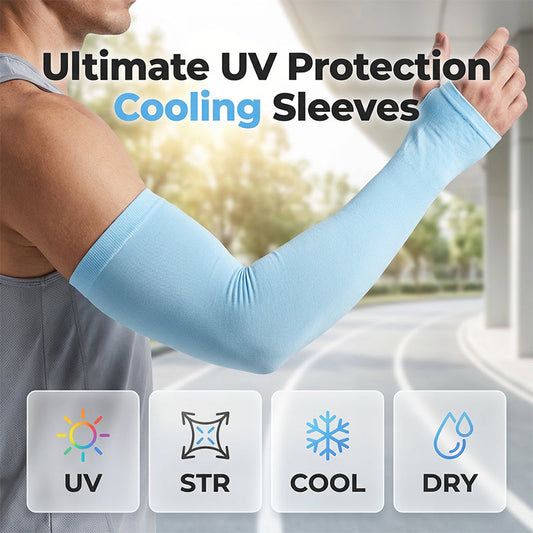 ❄️ Unisexové chladivé rukávy s UV ochranou | Prodyšné a rychleschnoucí ☀️
