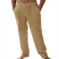 👖  Pánské volnočasové kalhoty – elastický pas, směs bavlny, volný střih 🍂
