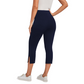 🏃‍♀️Stretchovací jógové capri kalhoty pro ženy s kontrolou břicha👖🍃