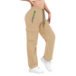 👖 SLEVA 49% POUZE DOČASNĚ! 💥 Dámské vintage cargo kalhoty s kapsami – volný střih, šňůrka v pase, prodyšné ✨