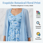 🌸👗Dámský elegantní květinový dvoudílný set – dokonalý letní vzhled na dovolenou✨