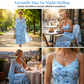 🌸👗Dámský elegantní květinový dvoudílný set – dokonalý letní vzhled na dovolenou✨