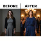 👗 ČASOVĚ OMEZENÁ SLEVA 49 %! 💥 Dámský set s volánkovým dlouhým rukávem a kalhotami – průhledný výstřih, široké nohavice, elegantní ✨