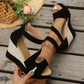 👡 Sandály Wedge Peep-Toe s páskem: Eleganční a pohodlné na léto! ✨