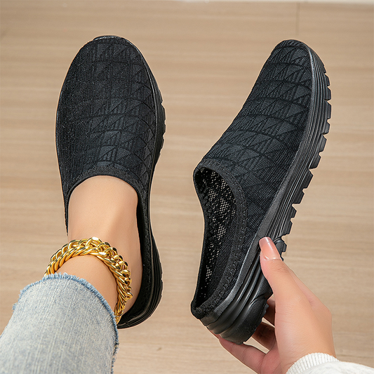 🌬️🔥49% SLEVA! Unisex síťované mule boty, prodyšné bez zadní části
