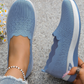 Udržte nohy v suchu a chladu po celý den – dámské prodyšné flyknit boty na nazutí. Možnost dobírky! 🌬️