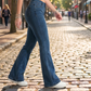 ⏳Časově omezená sleva 49%⏰Dámské klasické štíhlé strečové džíny s rozšířenými nohavicemi👖