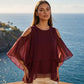 👚🌿 Lehká halenka s odhalenými rameny a volánky