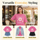 🌼☀️ Tričko unisex s kopretinami a vintage praním – Volný střih, S–3XL ✨