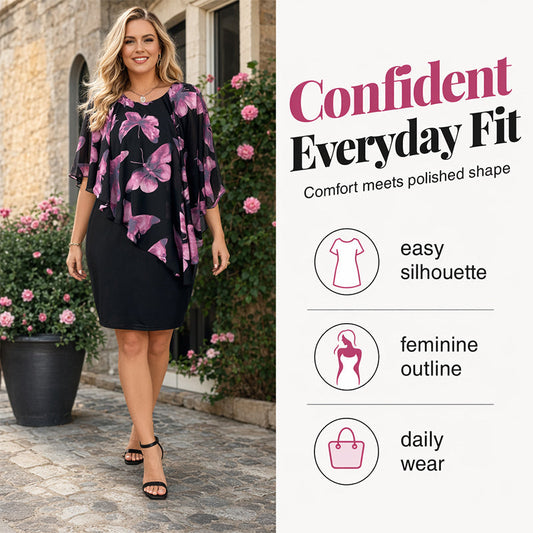 🛍️ 49% sleva – Elegantní šaty s květinovým potiskem a bez rukávů – lichotivá silueta, lehké a vzdušné ✨