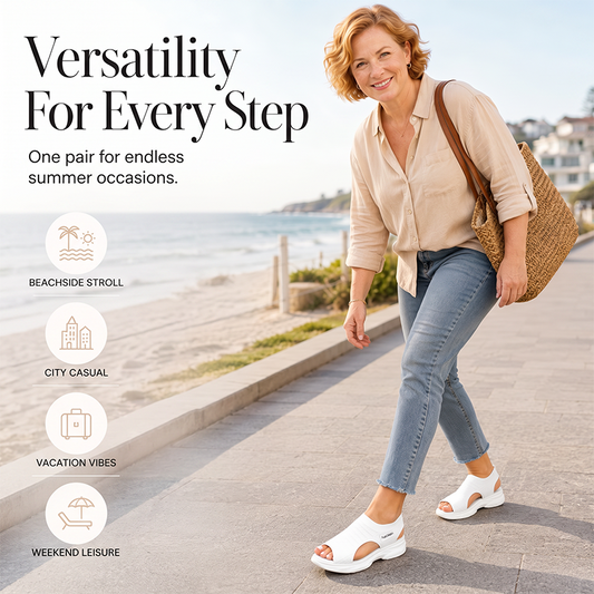 👡✨ Dámské sandály na platformě 4,5CM s úpletem – Vynikající pohodlí, moderní styl | 2 barvy | 34-42🌿