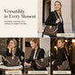 👜💼 Elegantní kabelka přes rameno pro ženy – vintage PU monogram, nastavitelný popruh, praktická elegance od kanceláře po každodenní nošení, bez námahy 🌸🏙️