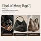 👜💼 Elegantní kabelka přes rameno pro ženy – vintage PU monogram, nastavitelný popruh, praktická elegance od kanceláře po každodenní nošení, bez námahy 🌸🏙️
